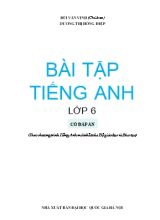 Bài tập Tiếng Anh Lớp 6 - Bùi Văn Vinh
